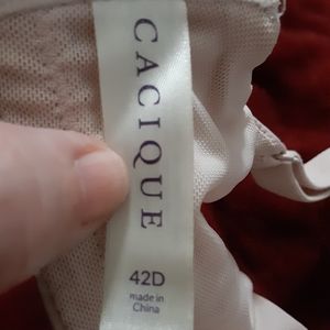 Cacique bra size 42D